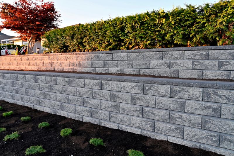 Stone Retaining Wall